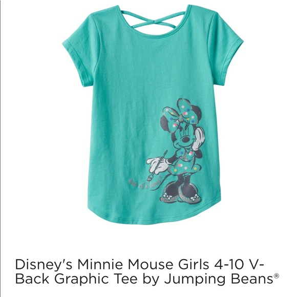 Cute Minnie Mouse shirt size 6 - Picture 4 of 4